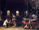 Friedrich Sustris Birth of a Child, 21"x28" Gallery Wrapped Canvas Print