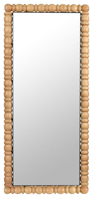 Aubrey Mirror, Natural, 29" W x 2" D x 65" H