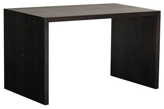 Maxwell 52" Dining Table, Finish: Dove, Brass