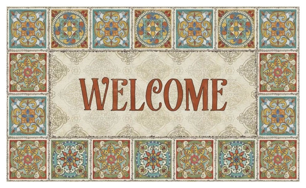 "Mediterranean Flair XIX" Digital Paper Print by Daphne Brissonnet, 46"x28"