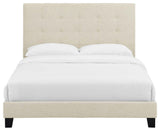 Melanie Full Tufted Button Upholstered Fabric Platform Bed by Modway