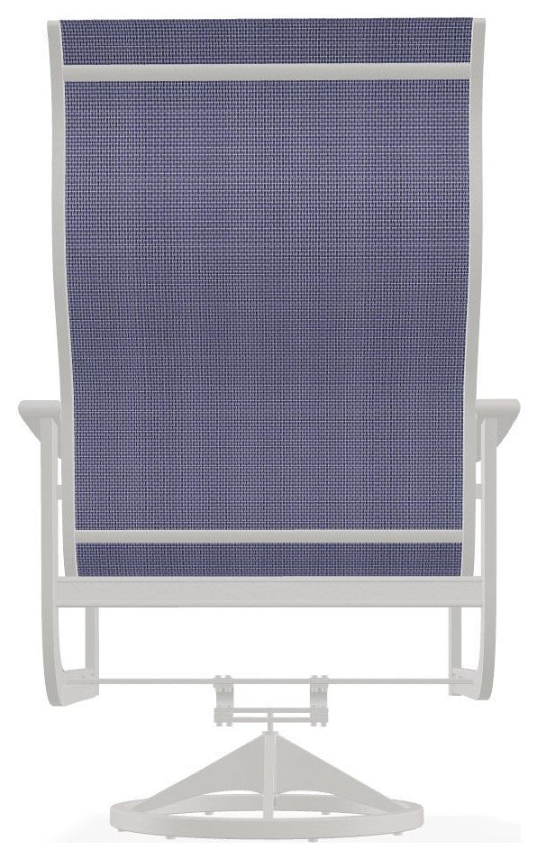 St. Catherine Sling Outdoor Supreme Swivel Rocker, Breeze/Snow