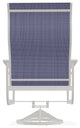 St. Catherine Sling Outdoor Supreme Swivel Rocker, Breeze/Snow