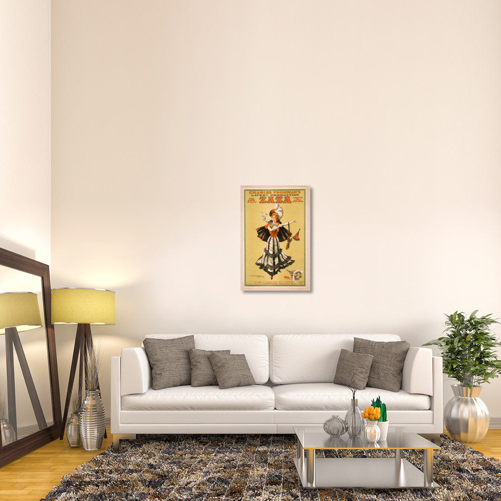 Charles Frohman's Latest Production, The New Play Zaza, 24x36