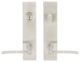 Horizon Lever, Tubular Entry, Single Cylinder, LH, Satin Stainless Steel