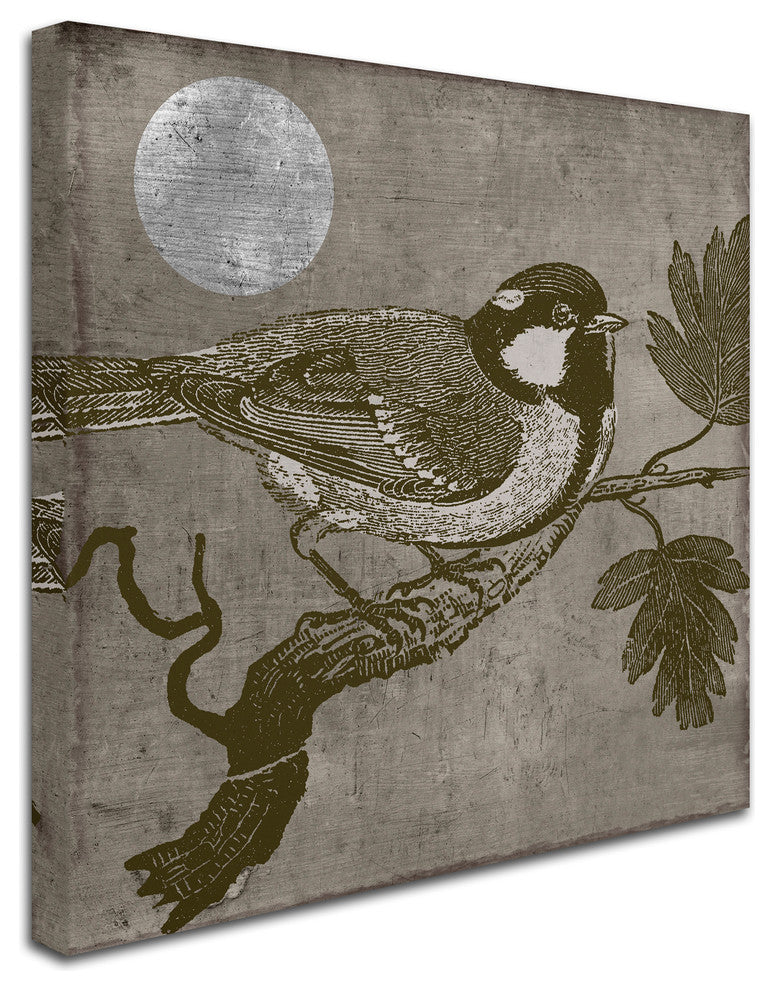 Color Bakery 'Moon Bird' Canvas Art, 24"x24"
