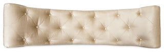 Platine de Royale Velvet Accent Bench - Champagne