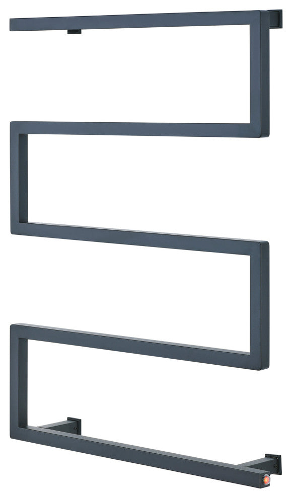 Voltaire 5-Bar Electric Towel Warmer, Matte Black
