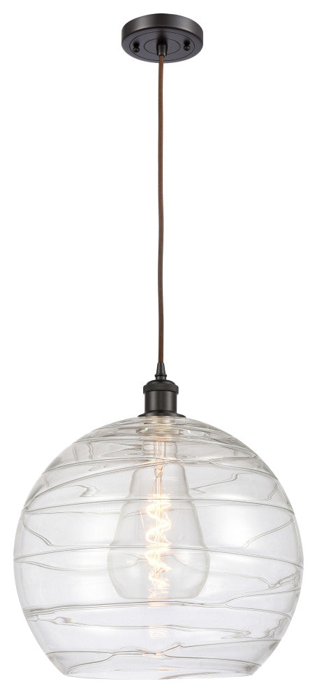 Innovations 516-1P-OB-G1213-14-LED 1-Light Pendant, Oil Rubbed Bronze