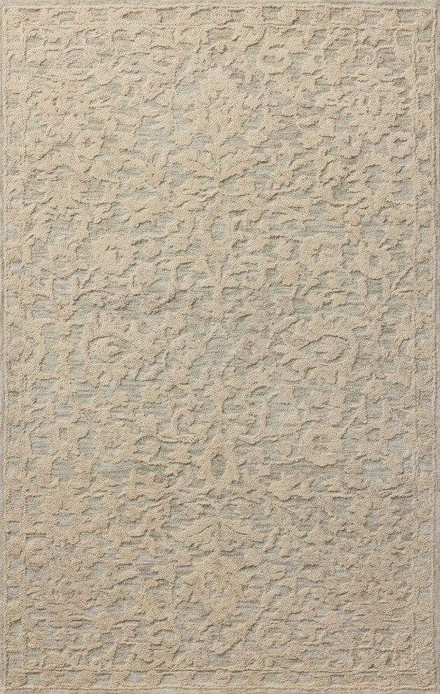 Loloi Prudence Sage / Ivory 7'-9" x 9'-9" Area Rug