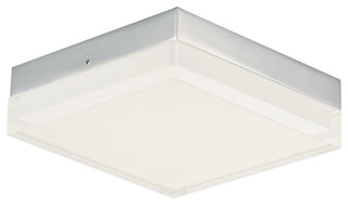 Maxim 57687CLFT Illuminaire II 6"W Integrated LED Flush Mount - Polished Chrome