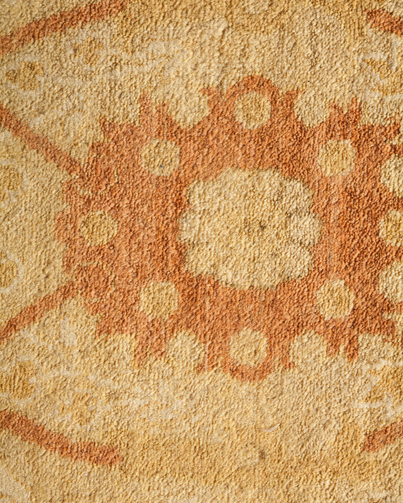 Rowan, One-of-a-Kind Hand-Knotted Area Rug Ivory, 8'1"x10'4"