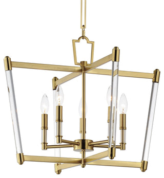 Maxim 16103CL Lucent 5 Light 23"W Square Chandelier - Heritage