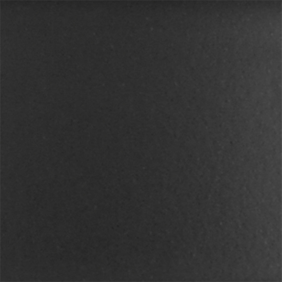 Canton 5" Semi-Flush Mount, Matte Black, Matte White Shade