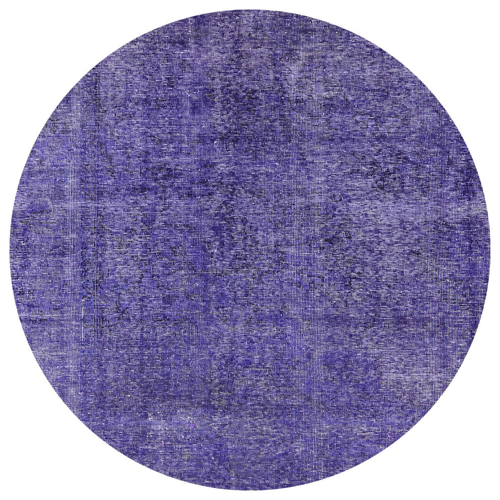 Ahgly Company Indoor Round Mid-Century Modern Area Rugs, 3' Round