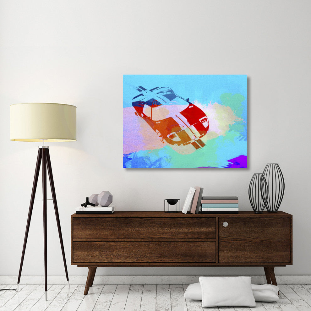 "Ford GT Watercolor" Fine Art Print