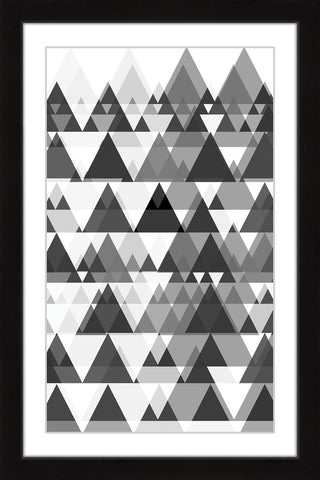 "Dense Forest" Framed Art Print