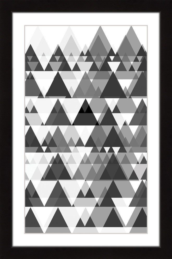 "Dense Forest" Framed Art Print