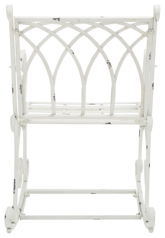 Safavieh Medrano Rocking Chair, Antique White