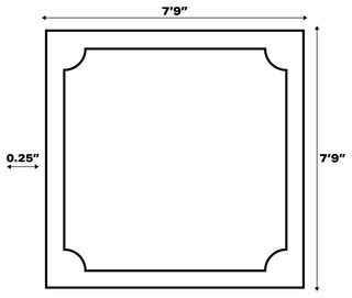 Odense High-Low Minimalist Angle Geometric Indoor/Outdoor Area Rug
