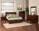 Carmel Storage Bed, Cappuccino, Cappuccino, Full