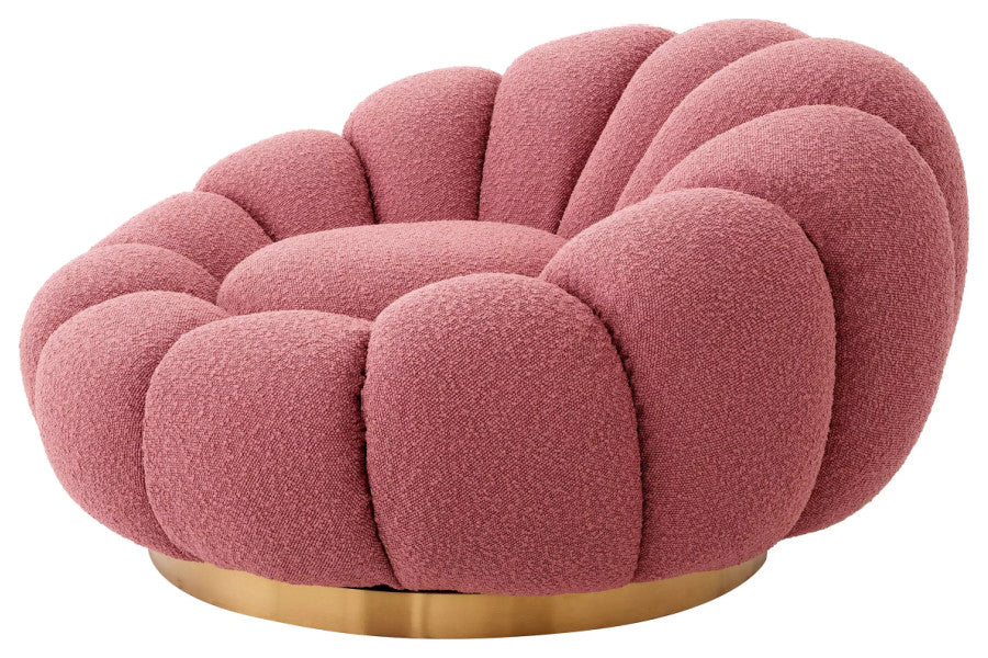 Flower Design Swivel Chair | Eichholtz Mello, Pink