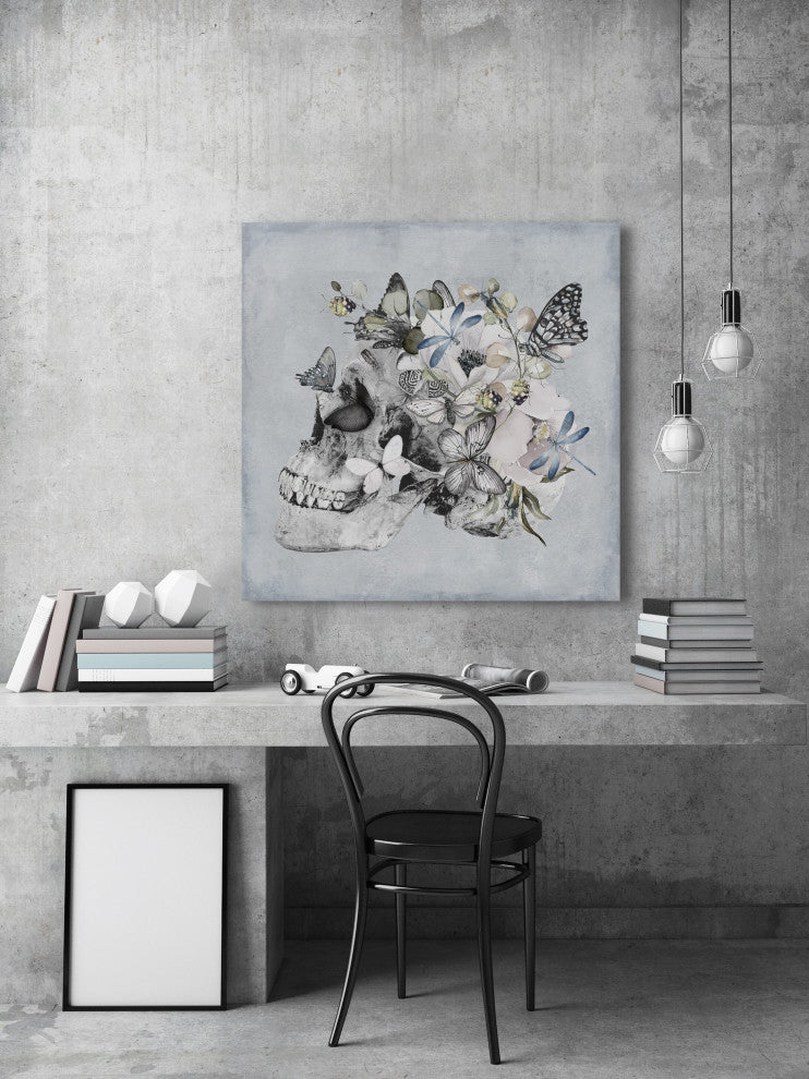 "Stay Positive" Painting Print on Wrapped Canvas, 32x32