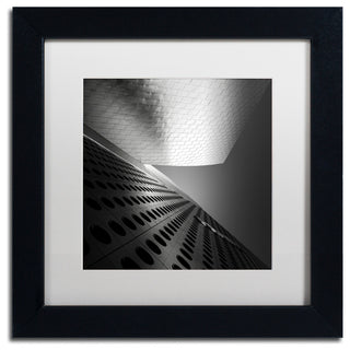 'Prada' Matted Framed Canvas Art by Dave MacVicar