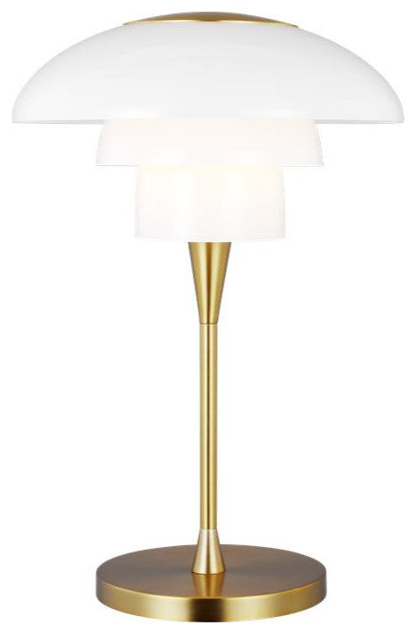 Generation Lighting, ET1381BBS1, Table Lamp, Burnished Brass