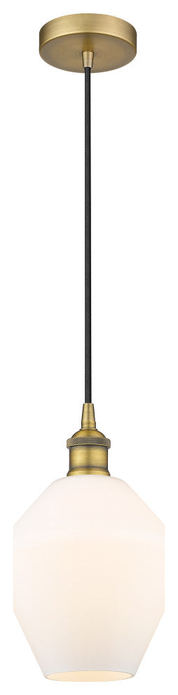 Innovations 616-1P-BB-G651-8 1-Light Mini Pendant, Brushed Brass