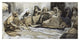 "Elders at The Gate" Digital Paper Print by James Tissot, 32"x17"