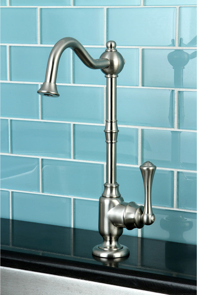 Kingston Brass Single-Handle Water Filtration Faucet, Brushed Nickel