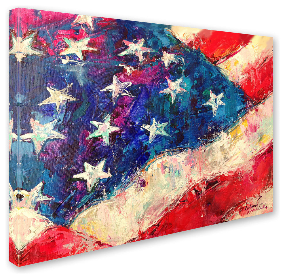 Richard Wallich 'Art Flag' Canvas Art, 32 x 24
