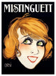 "Mistinguett" Digital Paper Print by Orsi, 34"x46"