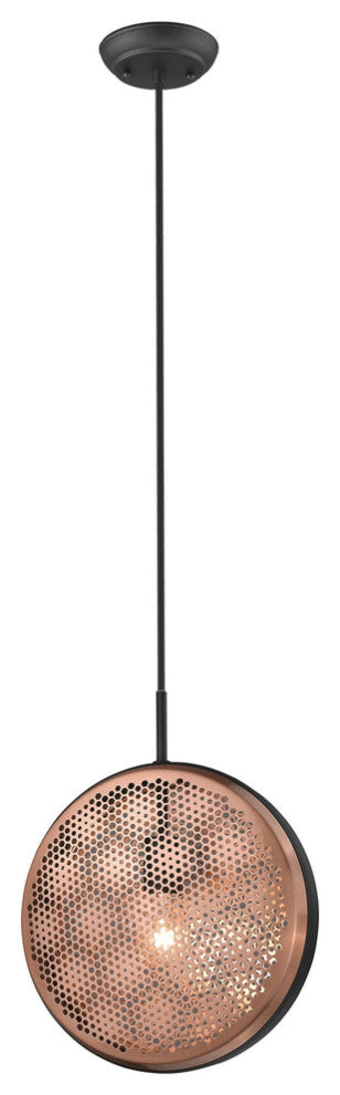 Tholos 1-Light Matte Black Pendant