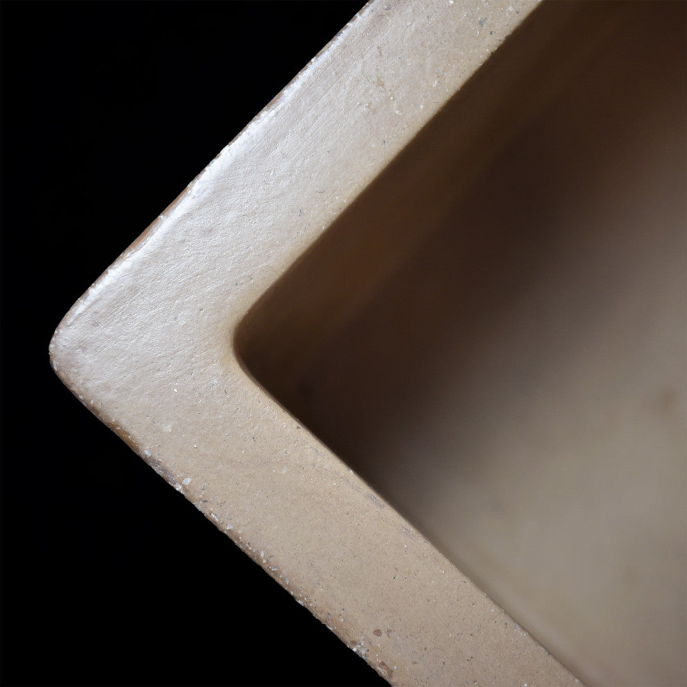 Nipomo NativeStone Bathroom Sink, Earth