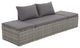 vidaXL Garden Bed Gray 76.8"x23.6" Poly Rattan