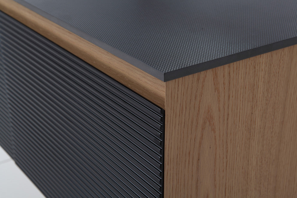 OSLO Wall Mount Modern Bathroom Vanity, Matte Black, 60"