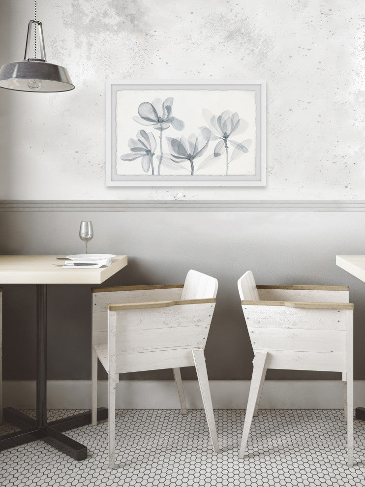 "Petal Reflection" Framed Painting Print