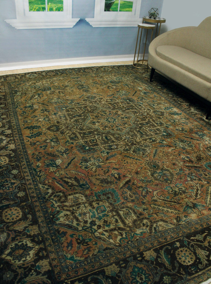 Fine Vintage Kalilah Peach Rug