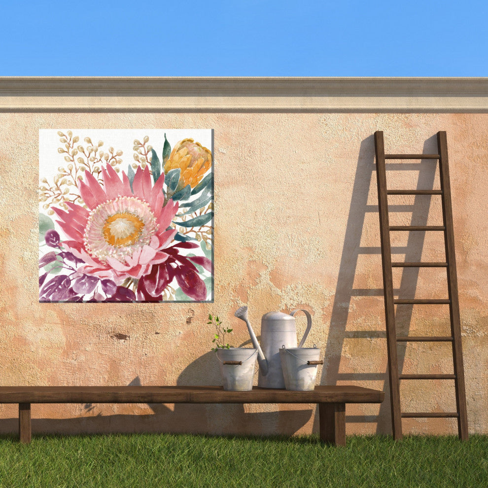 86040-24 King Protea Outdoor Art