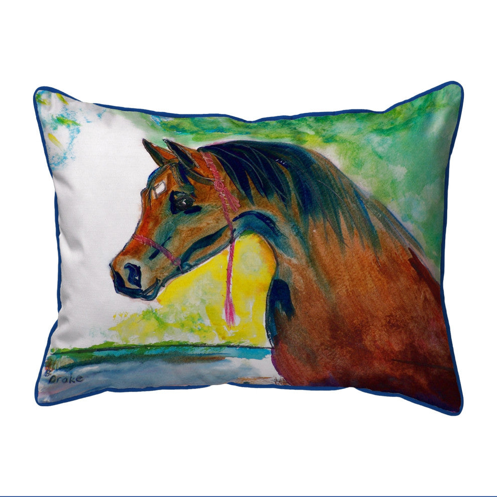 Prize Horse Large Indoor/Outdoor Pillow 16x20
