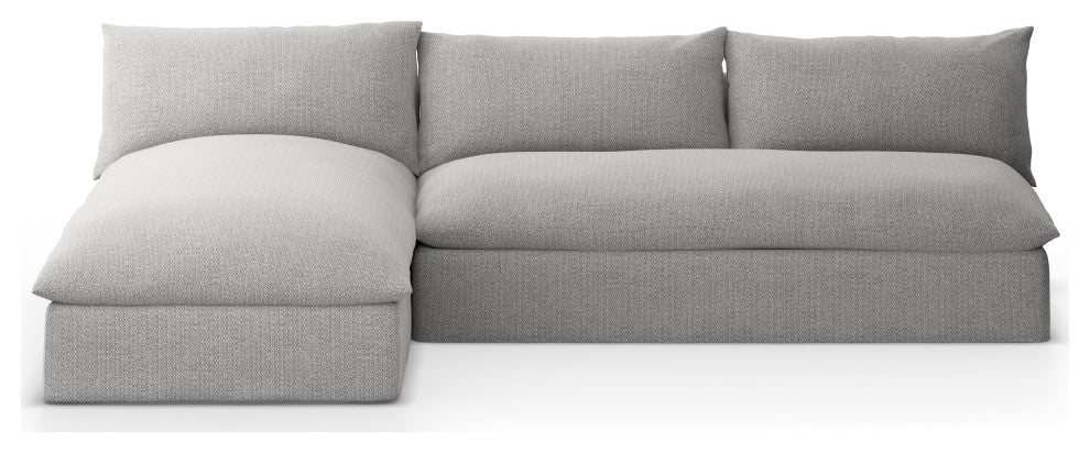 Grant Outdoor 2 Pc Sectional-Faye Ash