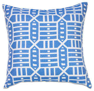 18"x18" Pacifica Accent Throw Pillow by Astella, Roland Blue