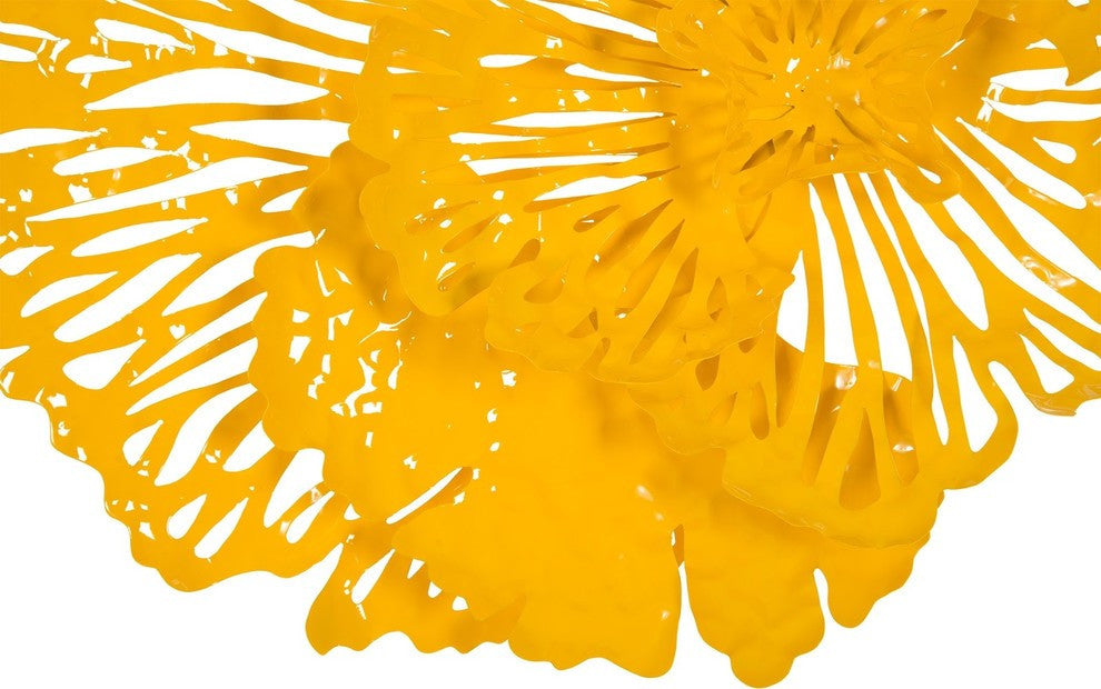 Flower Wall, Ivory, Small