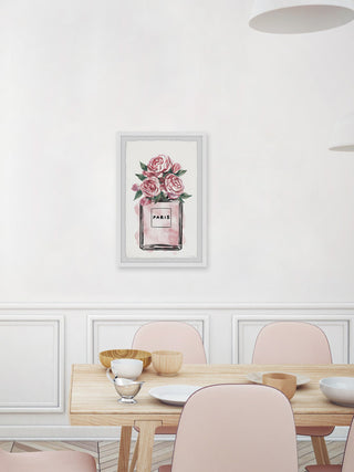 "Floral Perfume" Framed Painting Print, 8x12