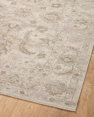 Loloi II Odette Ivory / Beige 18" x 18" Sample Rug