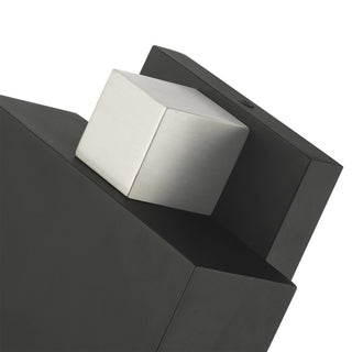 Black Contemporary, Refined Outdoor Wall Sconce