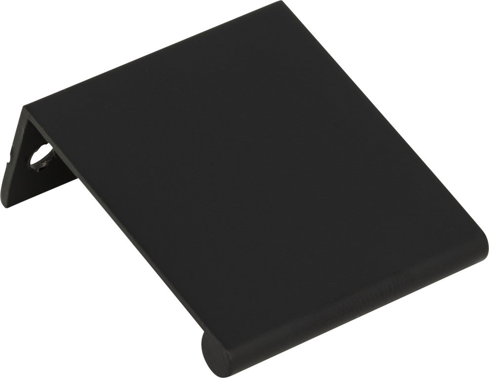 Atlas Homewares A831 Edge Pulls 1-1/4 Inch Center to Center - Matte Black