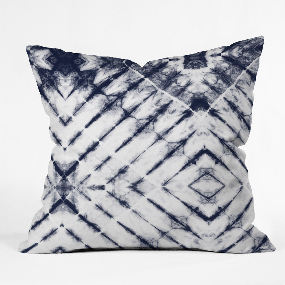Little Arrow Design Co Shibori Tie Dye Throw Pillow